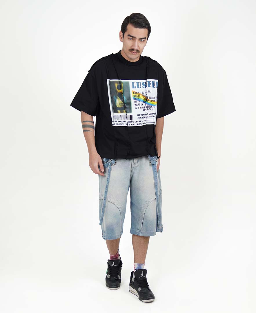 تیشرت برش دار مردانه