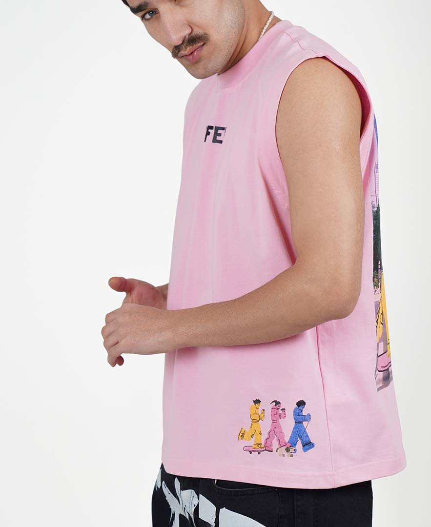 رکابی چاپ دار مردانه