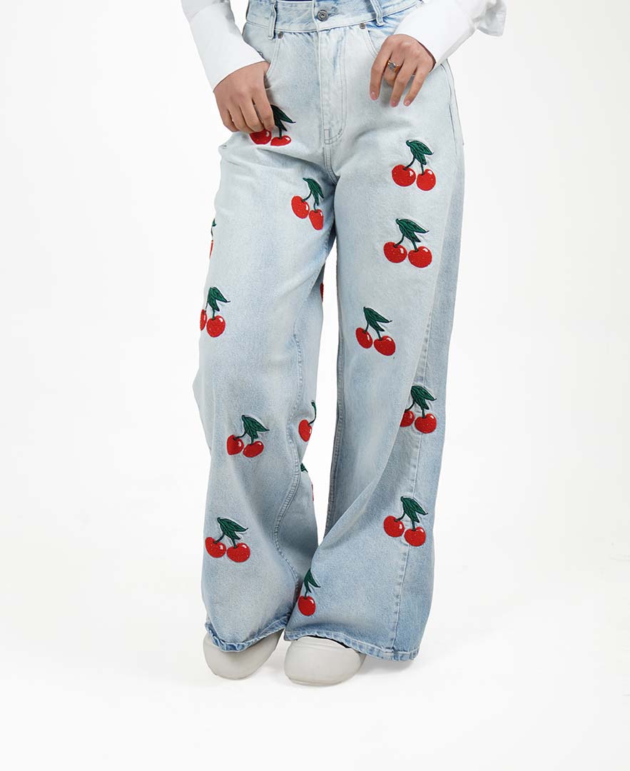 شلوار گلدوزی شده زنانه