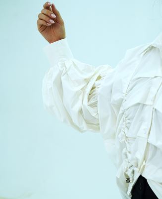 مانتو آستین پفی زنانه