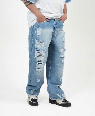 شلوار نیم بگ مردانه