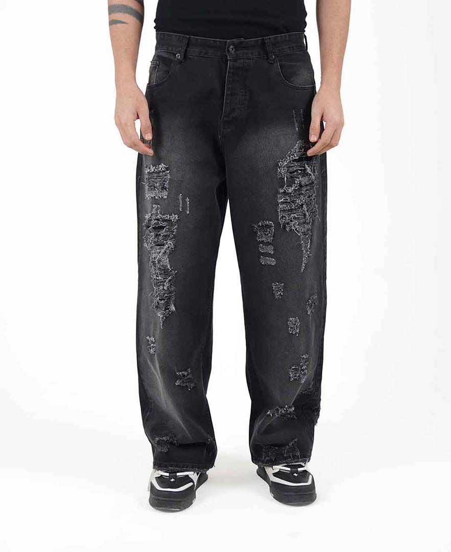 شلوار نیم بگ مردانه