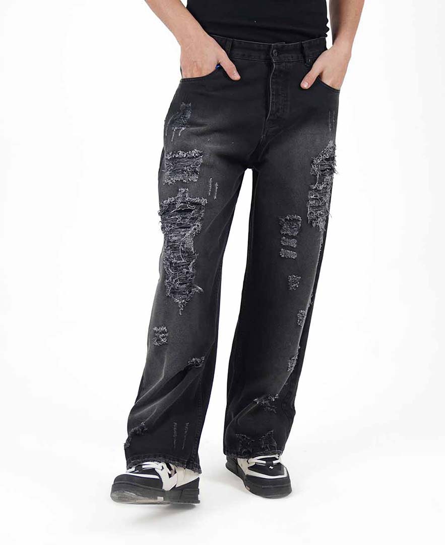 شلوار نیم بگ مردانه