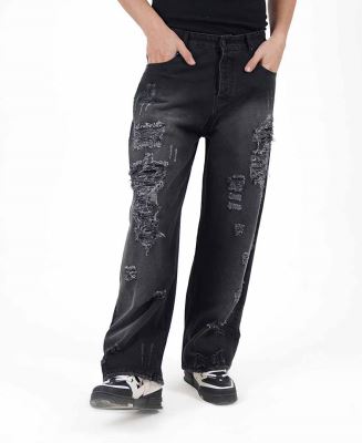 شلوار نیم بگ مردانه