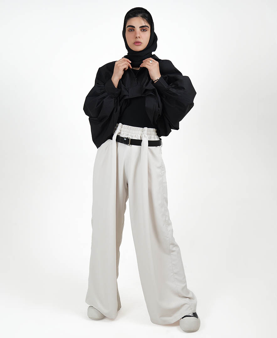 شلوار پیلی دار زنانه