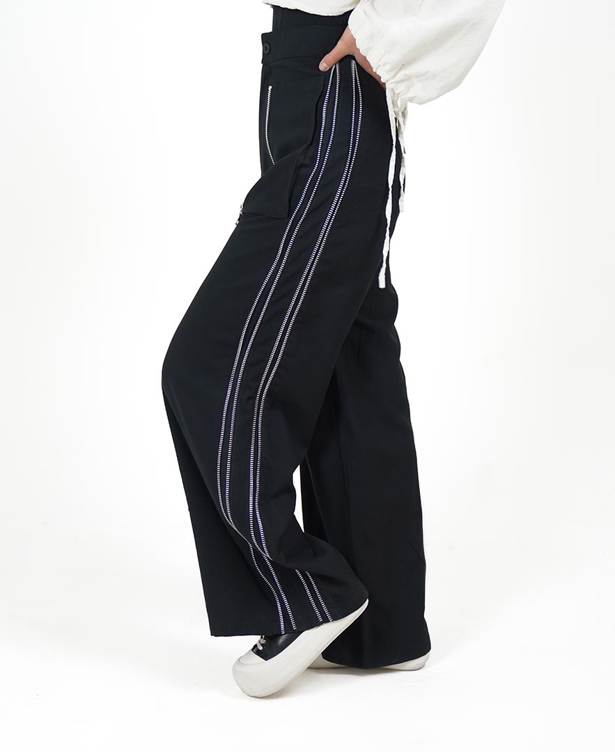 شلوار زیپ دار زنانه