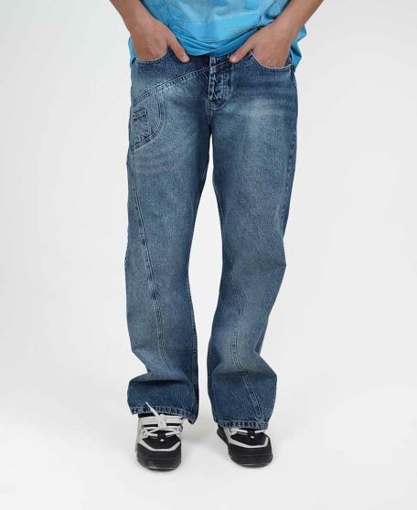 شلوار فاق بلند مردانه