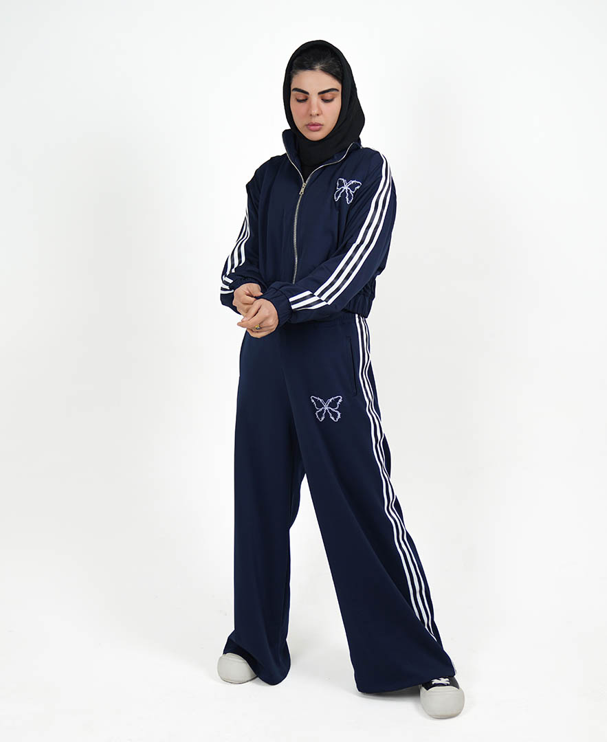 سوییشرت نوار دوزی زنانه