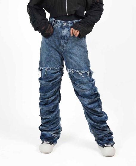 شلوار پیلی دار زنانه