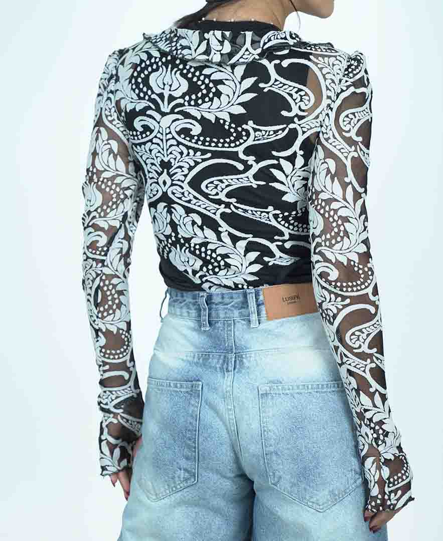 بادی آستین بلند زنانه