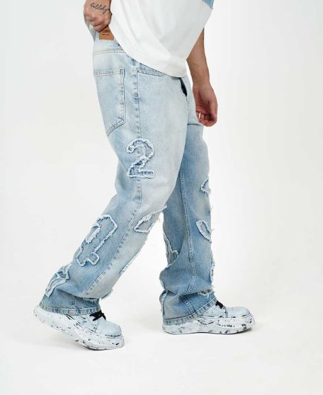 شلوار تکه دوزی مردانه