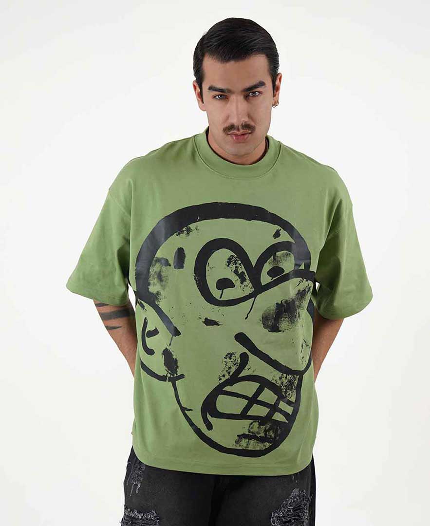 تیشرت چاپ دار مردانه