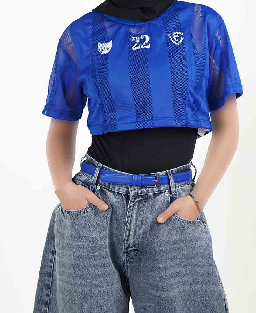 تیشرت کراپ زنانه