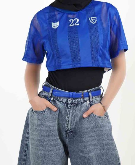 تیشرت کراپ زنانه