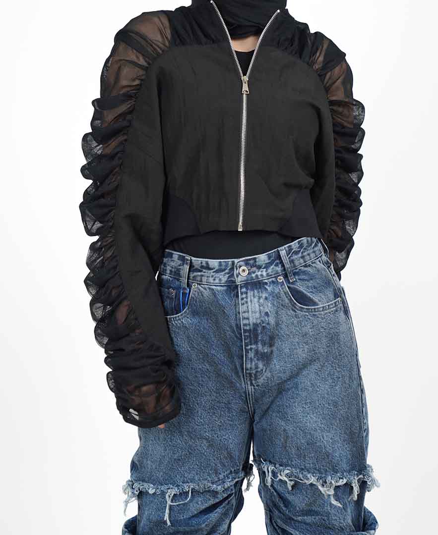 مانتو گتر دار زنانه