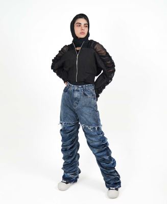 مانتو گتر دار زنانه