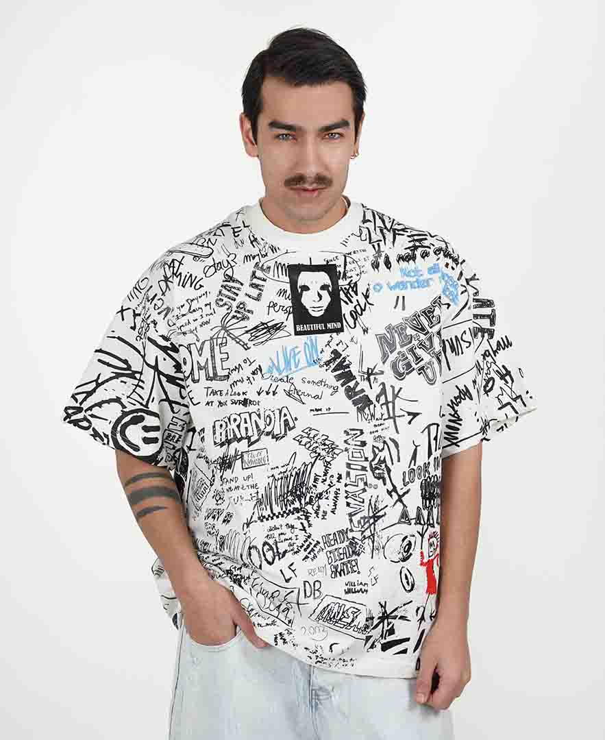 تیشرت چاک دار مردانه