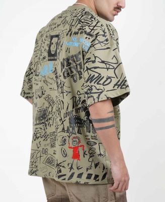 تیشرت چاک دار مردانه