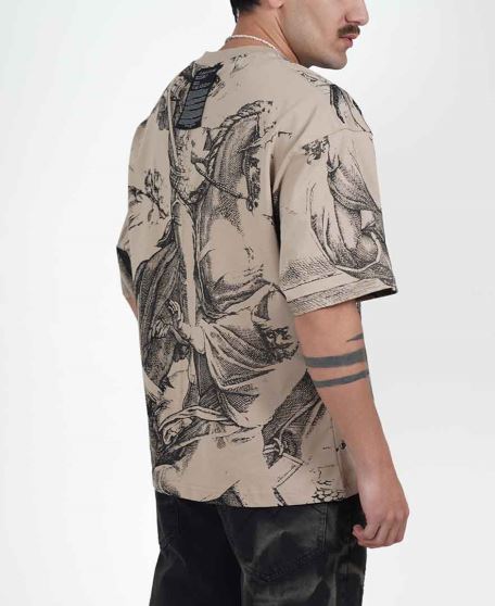 تیشرت چاپ دار مردانه