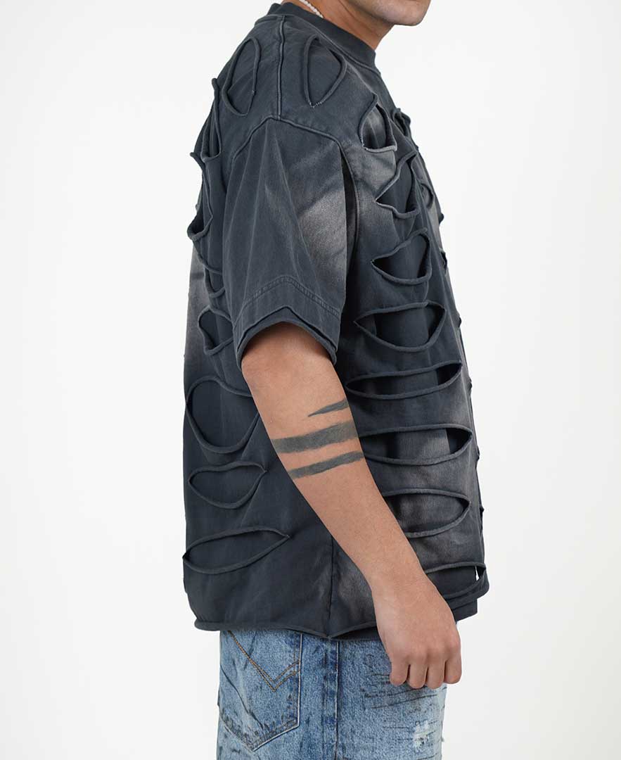 تیشرت زاپ دار مردانه