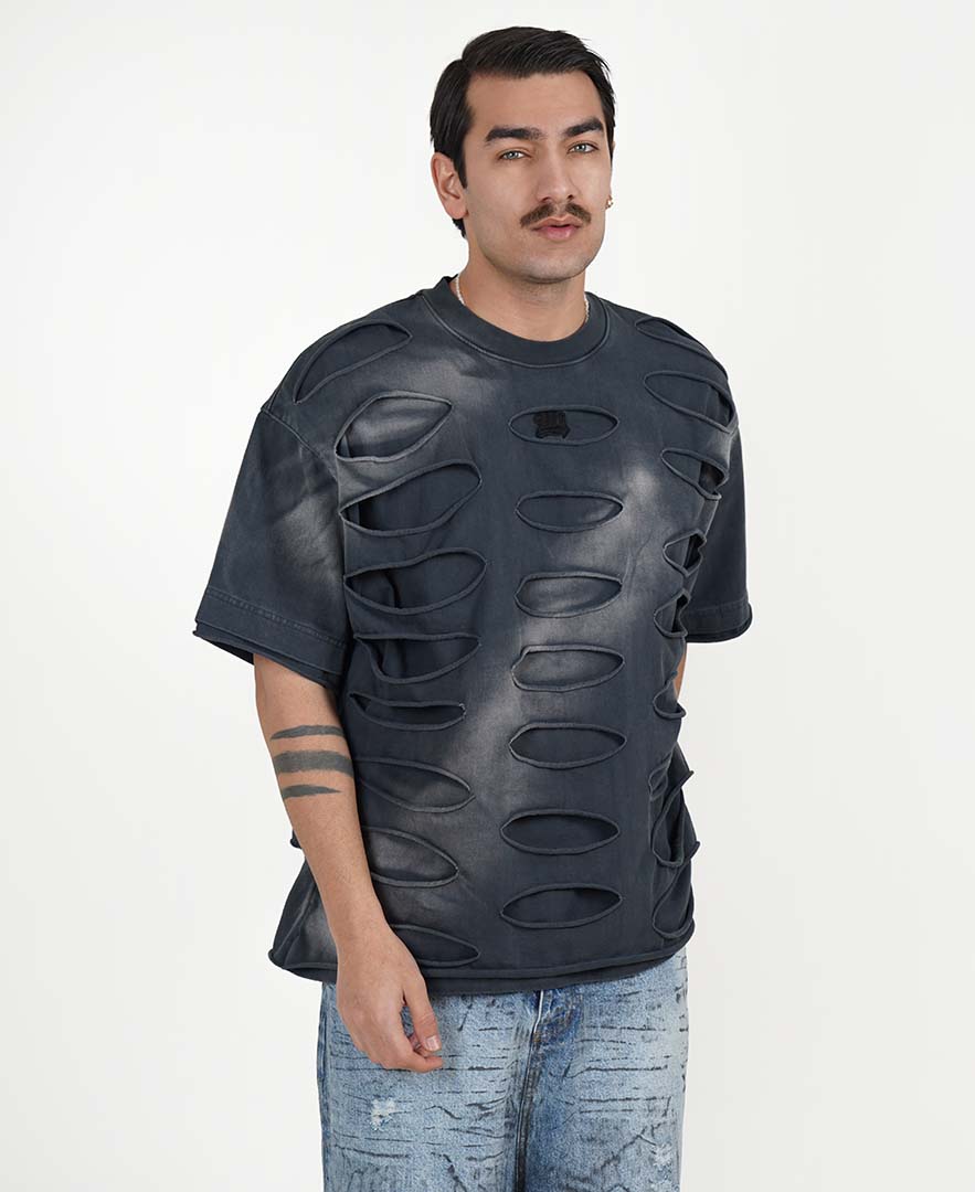 تیشرت زاپ دار مردانه