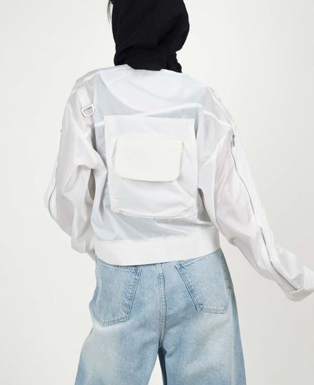 مانتو جلو زیپ دار زنانه