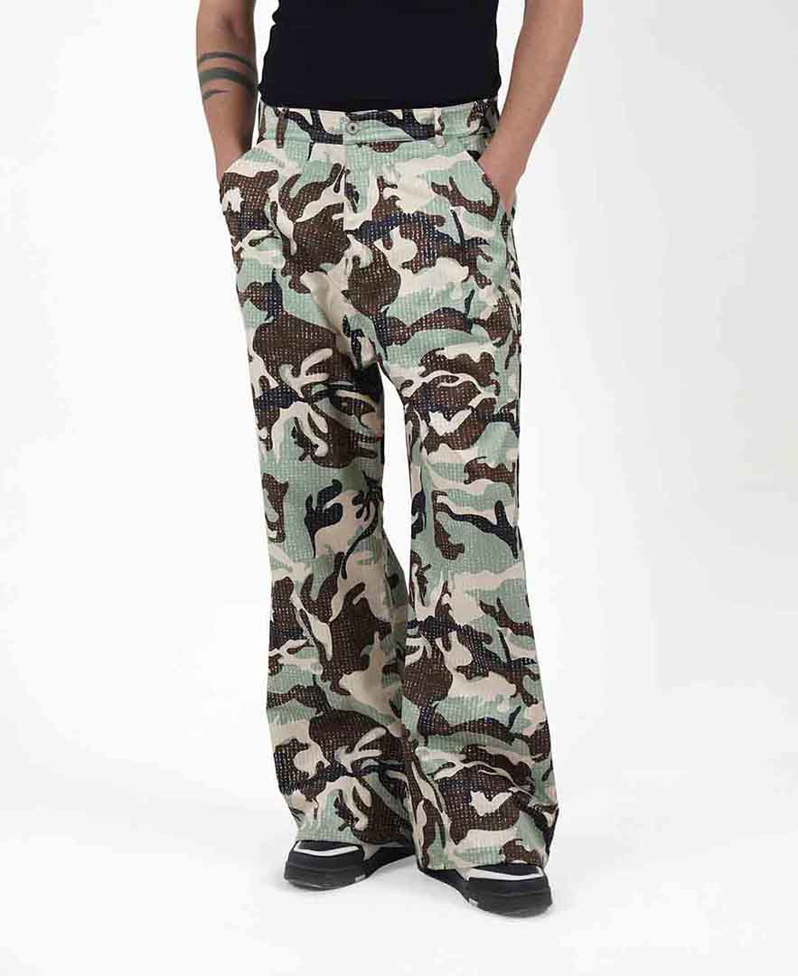 شلوار طرحدار مردانه