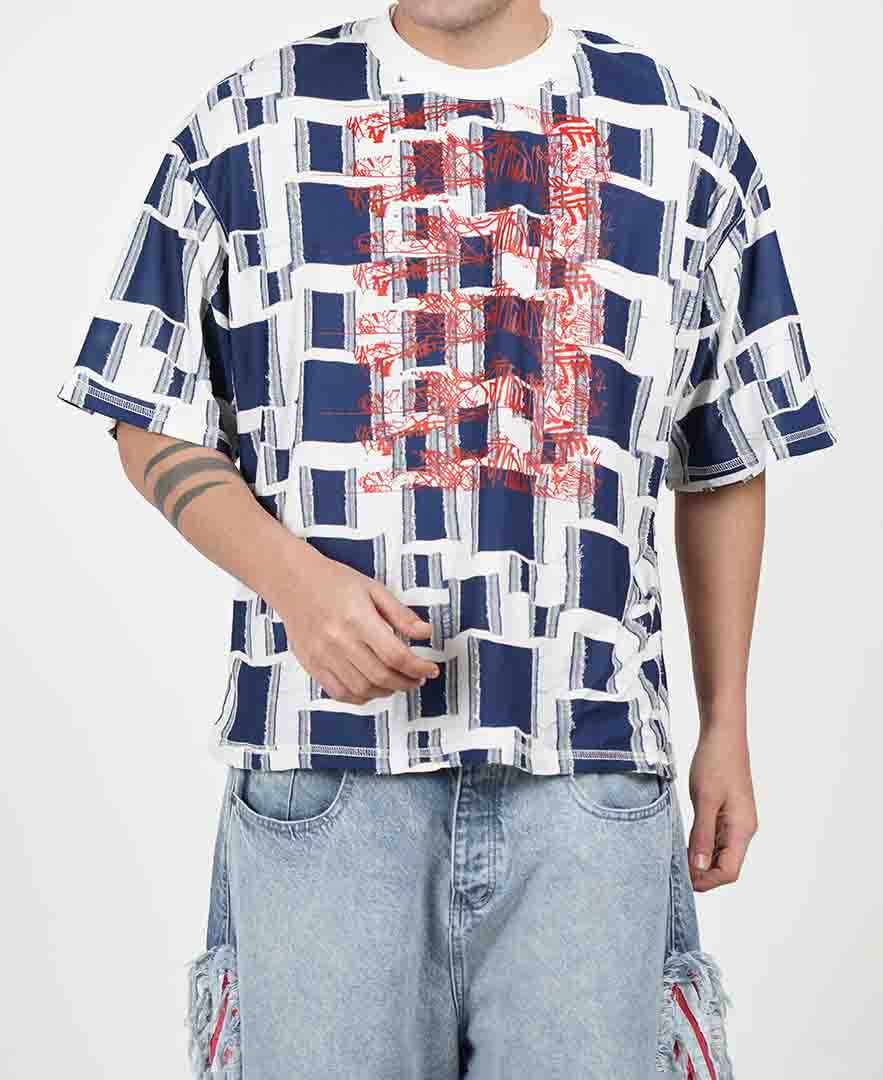 تیشرت چاپ دار مردانه