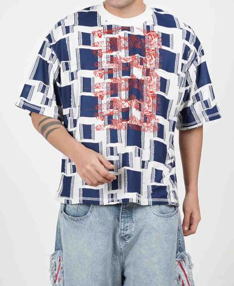 تیشرت چاپ دار مردانه