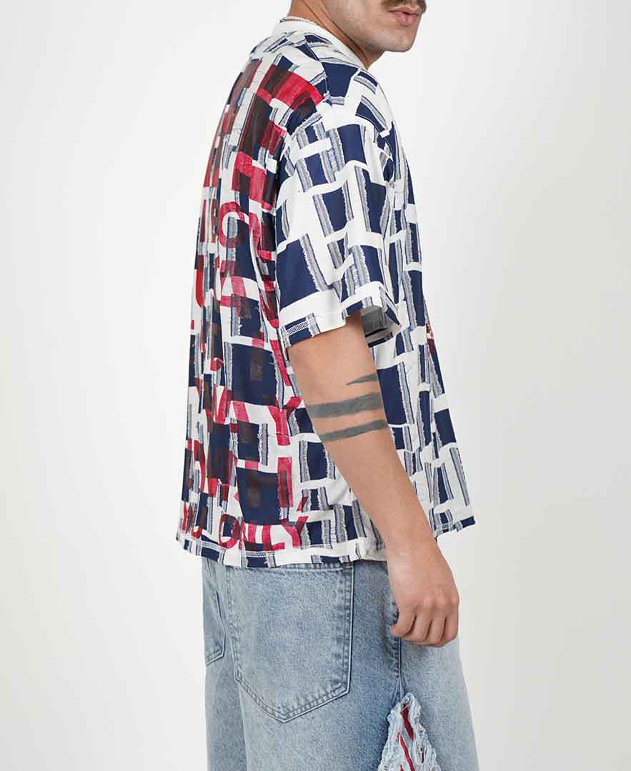 تیشرت چاپ دار مردانه