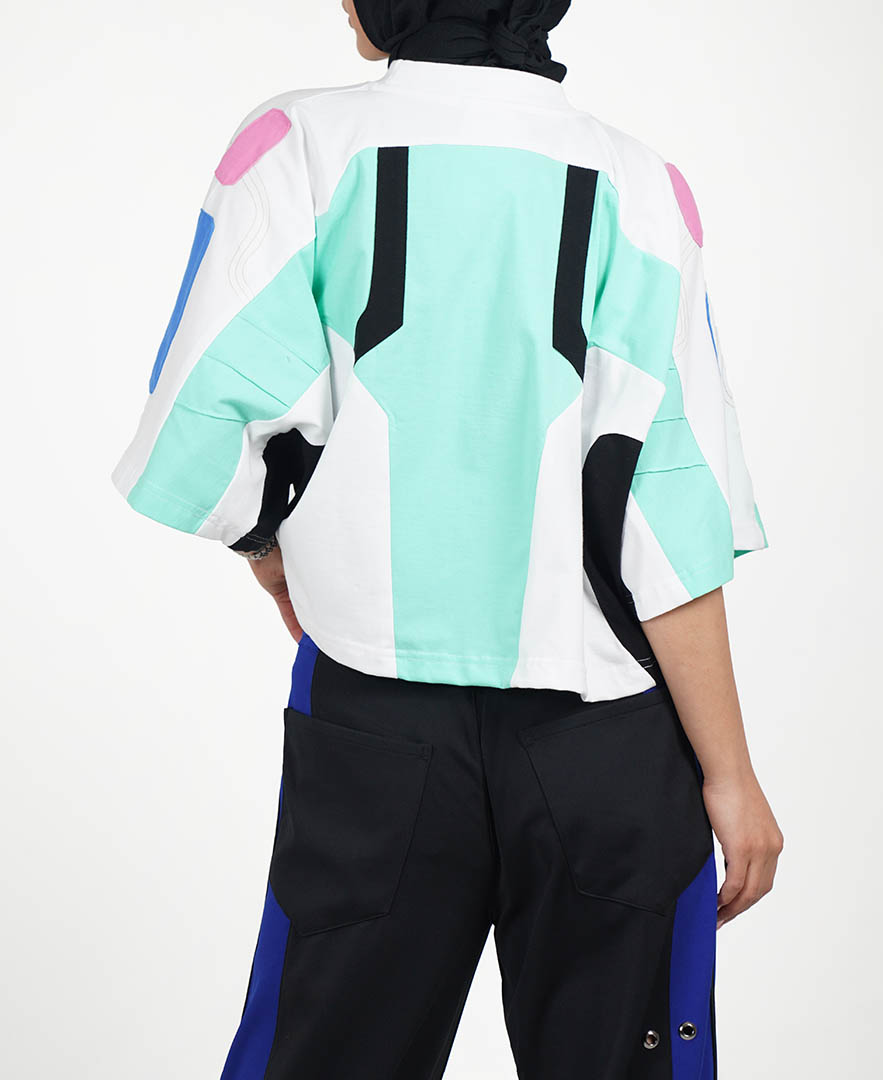 تیشرت برش دار زنانه