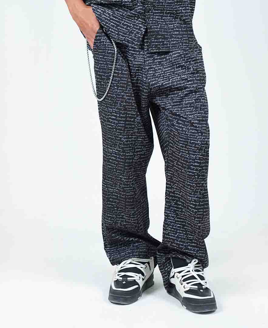 شلوار طرحدار مردانه