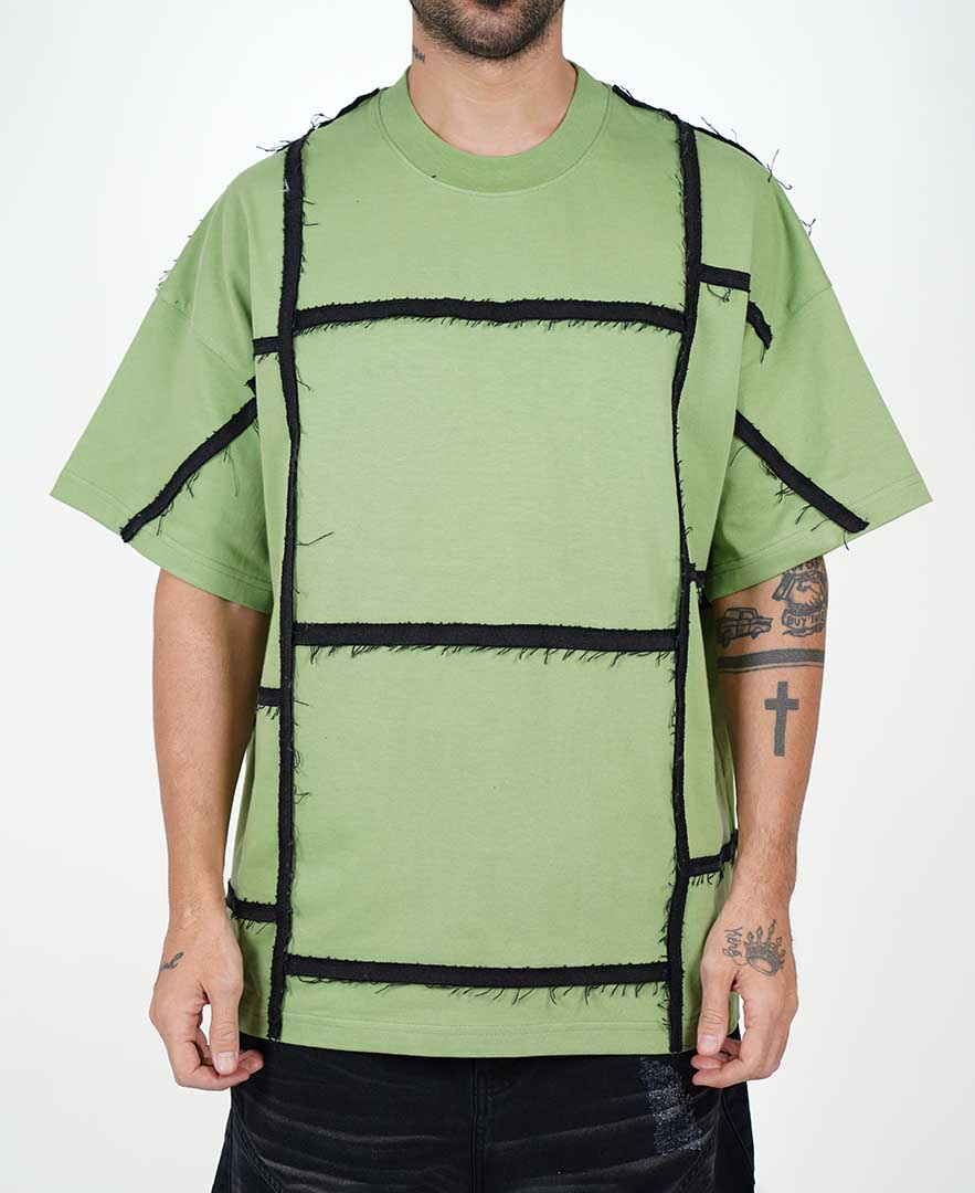 تیشرت خرجکاردار مردانه