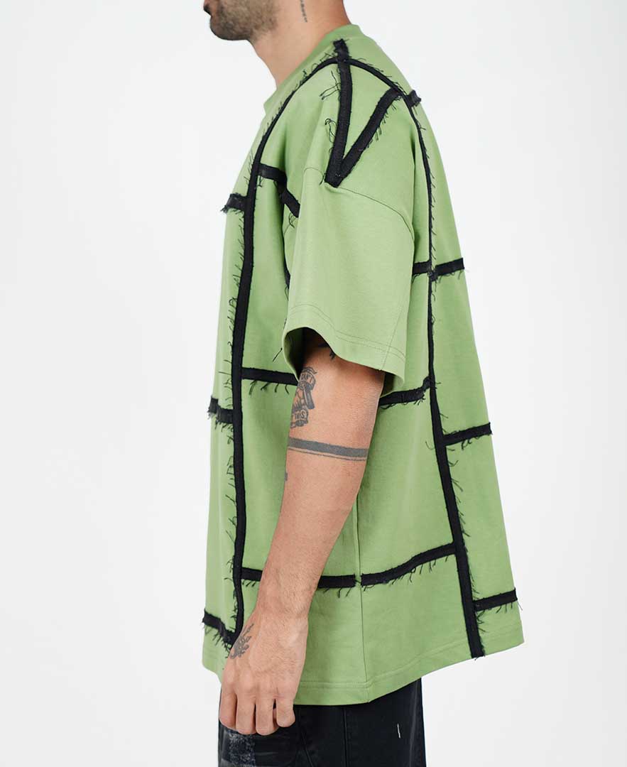 تیشرت خرجکاردار مردانه