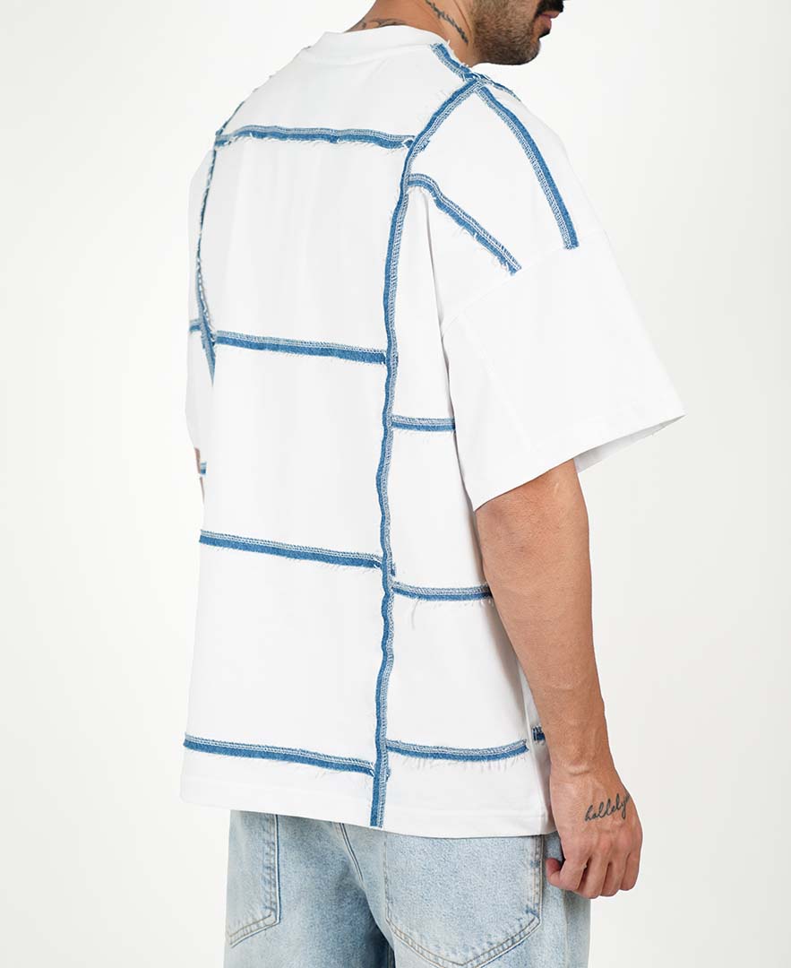 تیشرت خرجکاردار مردانه