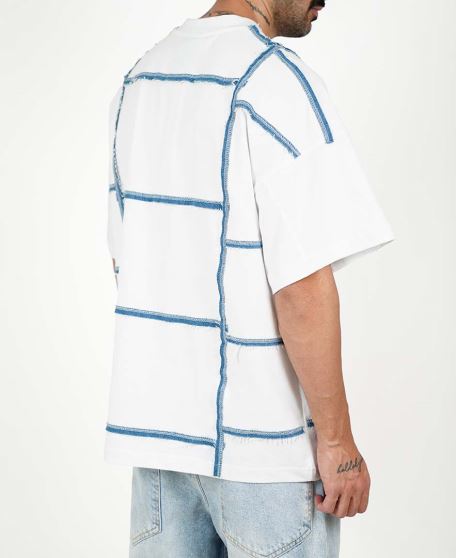 تیشرت خرجکاردار مردانه