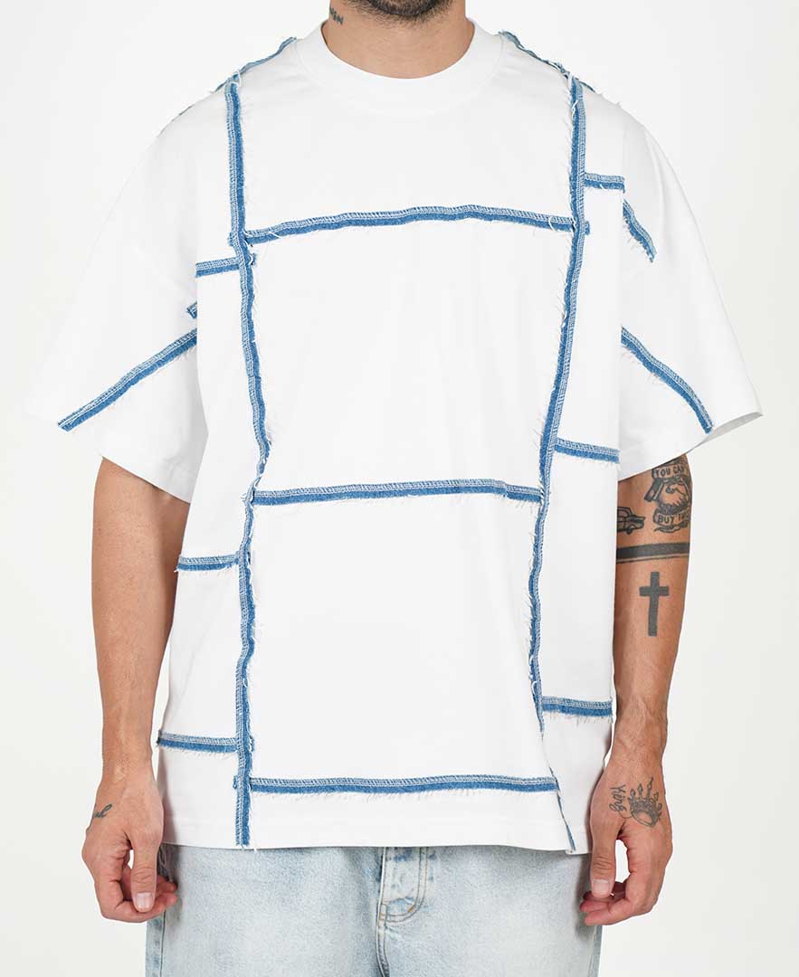 تیشرت خرجکاردار مردانه