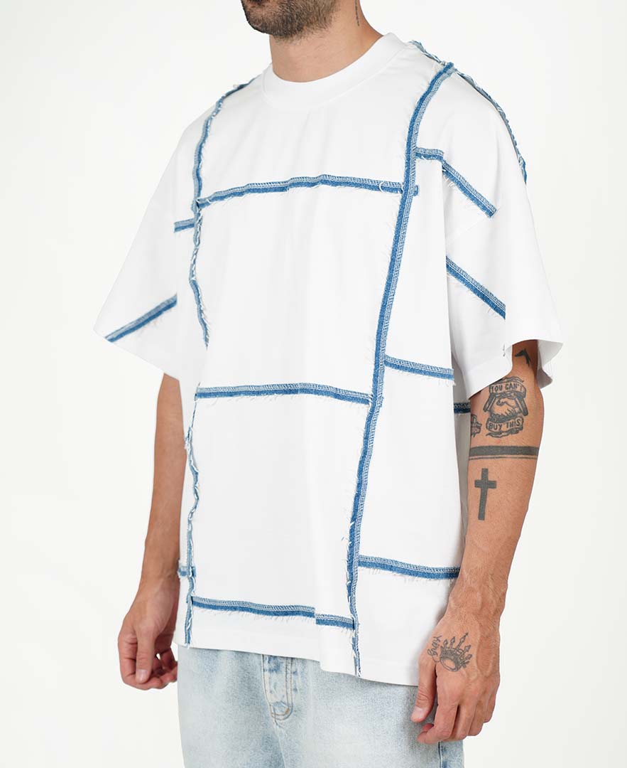 تیشرت خرجکاردار مردانه