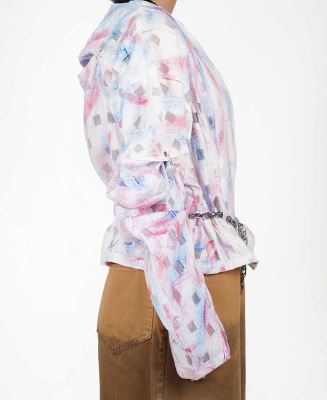 مانتو اسپری پرینت زنانه