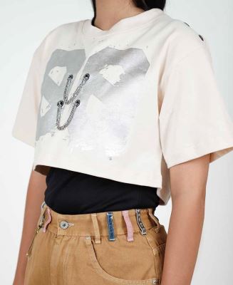 تیشرت چاپ دار زنانه