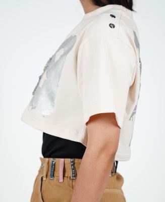 تیشرت چاپ دار زنانه