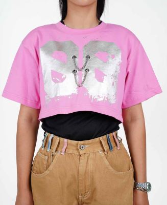 تیشرت چاپ دار زنانه