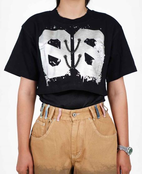 تیشرت چاپ دار زنانه