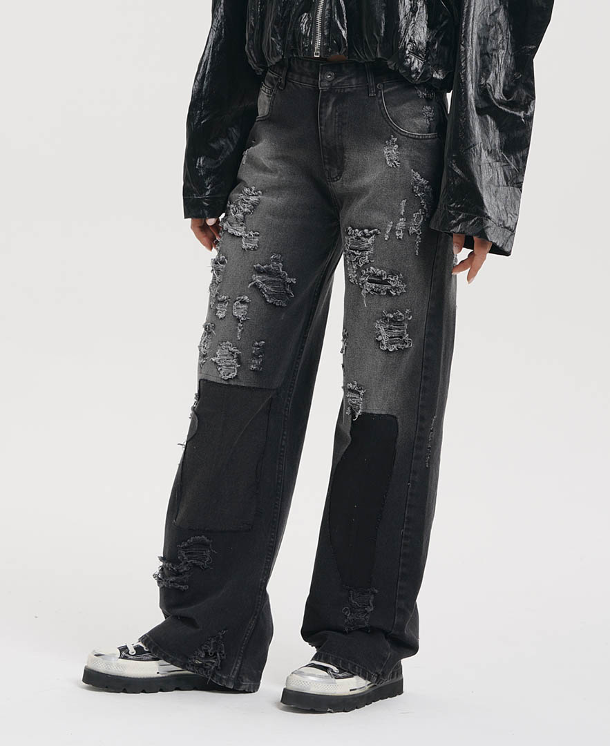 شلوار زاپ دار زنانه