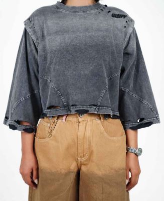 بلوز شست گوگردی زنانه