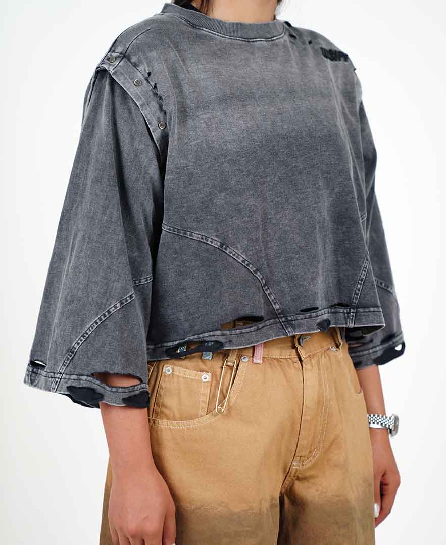 بلوز شست گوگردی زنانه