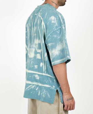 تیشرت شست گوگردی مردانه