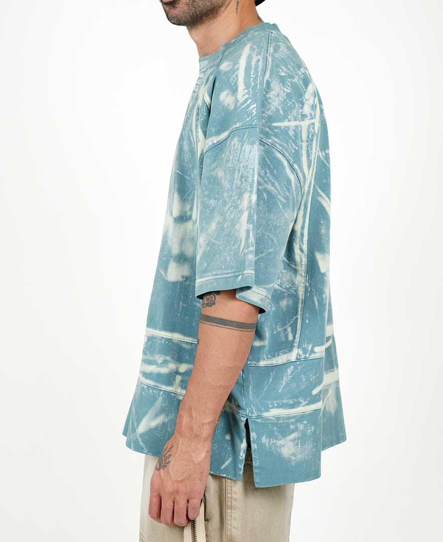 تیشرت شست گوگردی مردانه