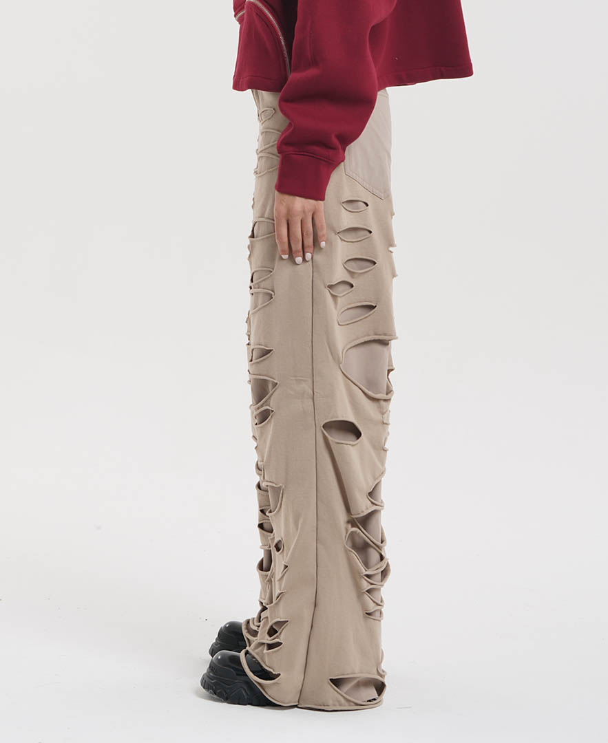 شلوار زاپ دار زنانه