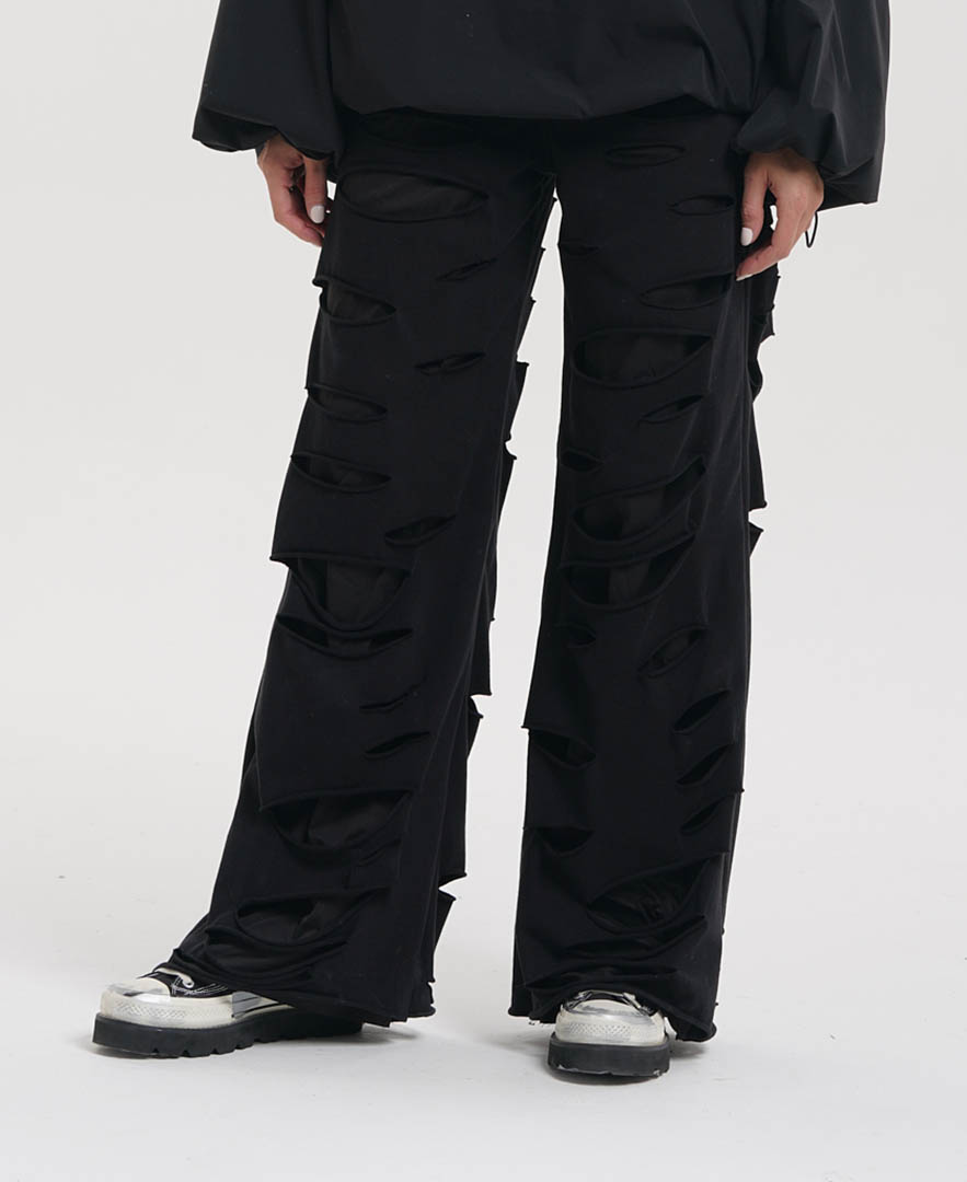 شلوار زاپ دار زنانه